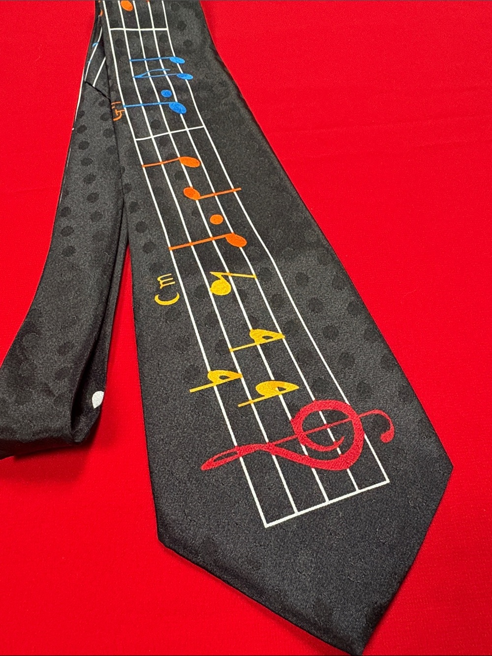 FloRence musical clef tie
